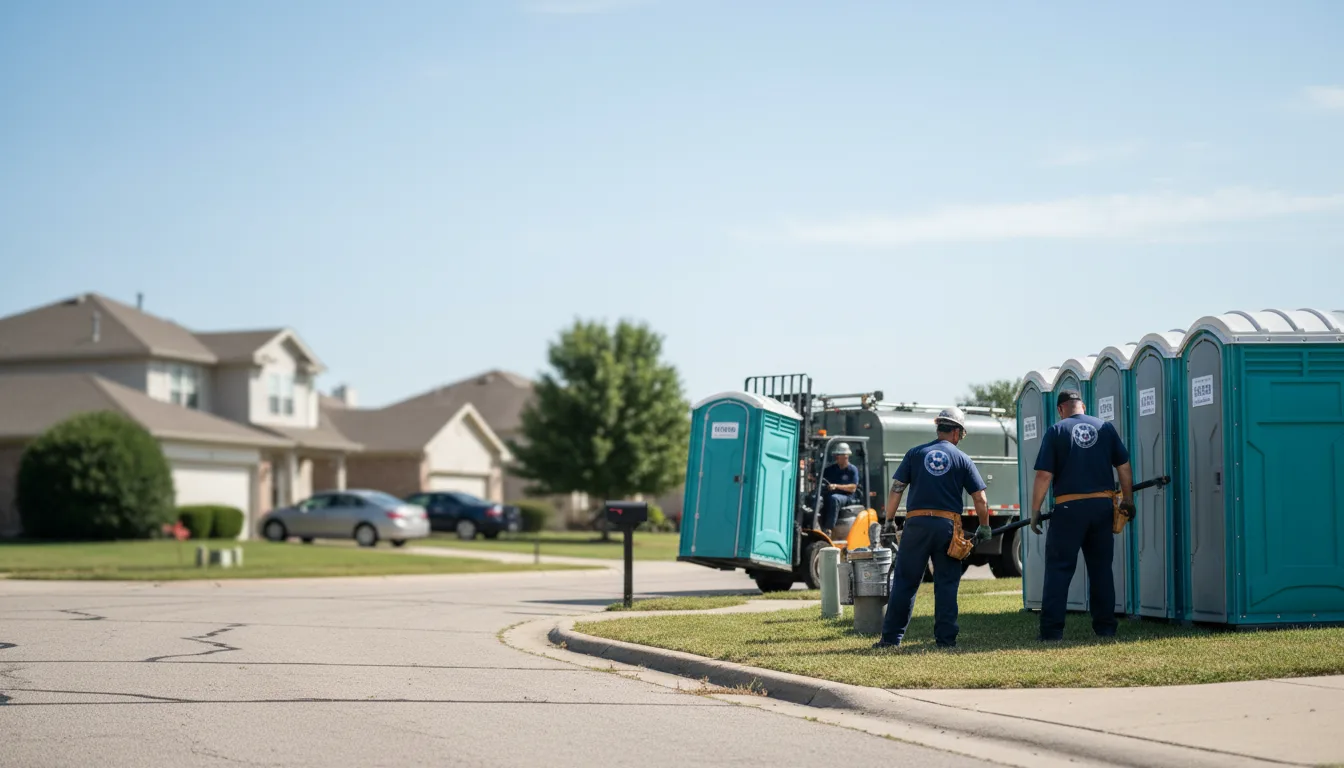Porta Potty Rental in Burr Oak, KS near me